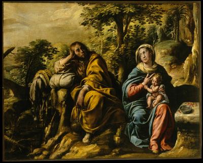 Image for The Rest on the Flight into Egypt