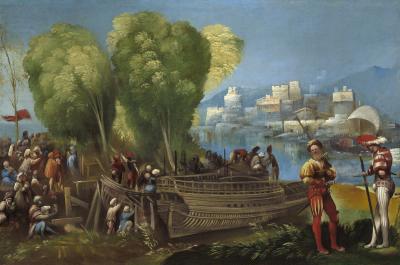 Image for Aeneas and Achates on the Libyan Coast