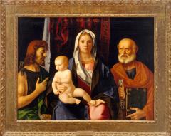Image for Madonna and Child with Saint John the Baptist and Saint Peter