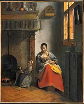 Image for Woman with Children in an Interior