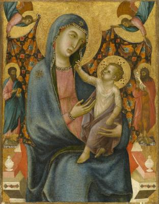 Image for Madonna and Child with Saint Bartholomew and Saint John the Baptist