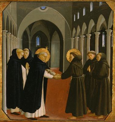 Image for The Meeting of Saint Dominic and Saint Francis of Assisi