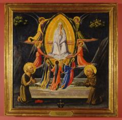 Image for The Assumption of the Virgin with Saint Jerome and Saint Francis