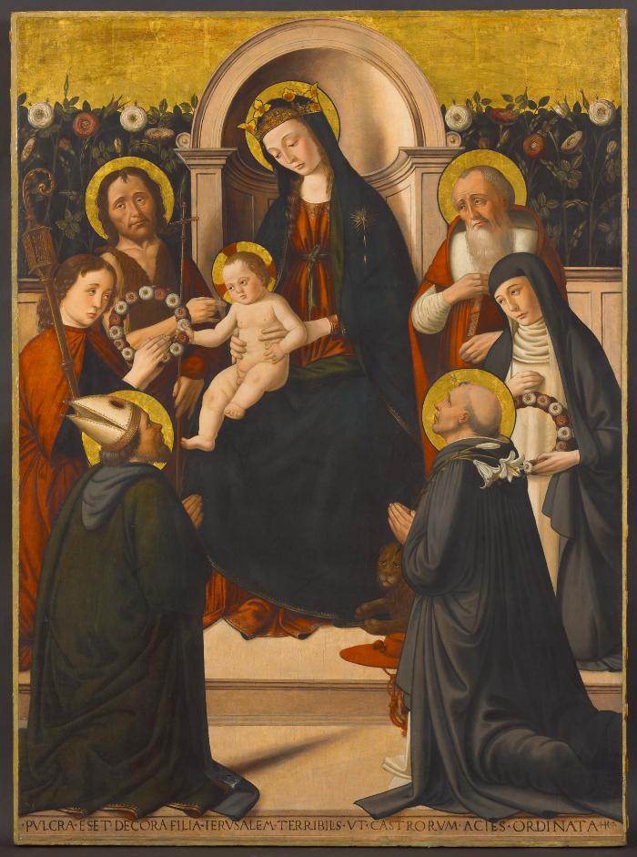 Image for Madonna and Child with Six Saints