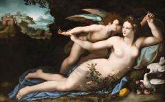 Image for Venus Disarming Cupid