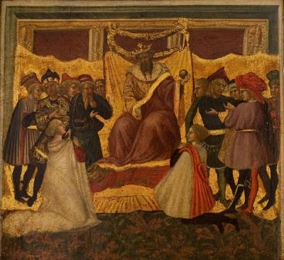 Image for Scene From a Novella (cassone panel)