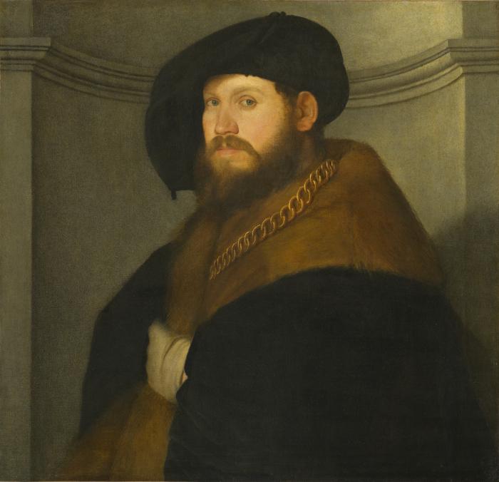 Image for Portrait of a Gentleman Wearing a Gold Chain