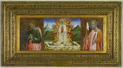 Image for Saint John the Evangelist, the Assumption of the Virgin, and Saint Ansanus