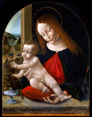 Image for Madonna and Child with Columbines