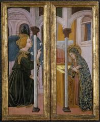 Image for The Virgin Annunciate and the Archangel Gabriel