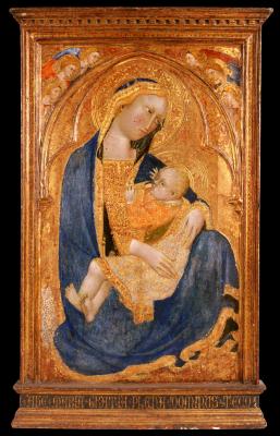 Image for Madonna of Humility, with Angels