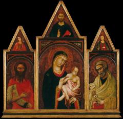 Image for Madonna and Child with Saints Peter and John the Baptist
