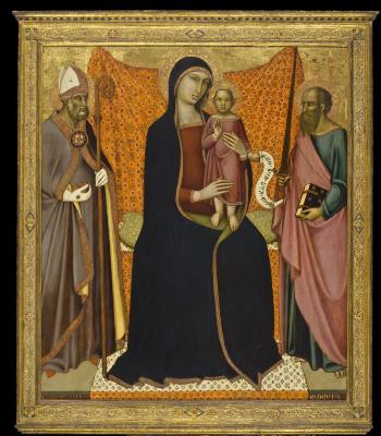 Image for Madonna and Child with Saints Nicholas and Paul