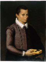 Image for Portrait of a Boy Holding a Book