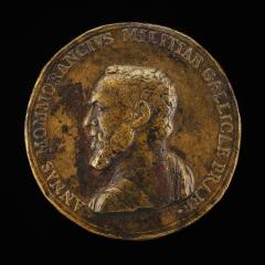 Image for Anne de Montmorency, 1493-1567, Constable of France 1538 [obverse]; Prudence, Courage and Fortune [reverse]