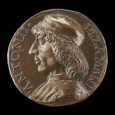Image for Antonio Pizzamani, 1462-1512, Venetian Scholar and Apostolic Pronotary, Bishop of Feltre 1504 [obverse]; Felicity, Fame and Virtus [reverse]
