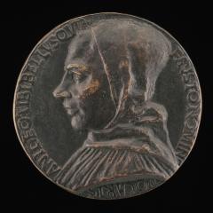 Image for Fra Alberto Belli, died 1482 [obverse]; Faith Holding a Chalice with a Wafer and a Cross [reverse]