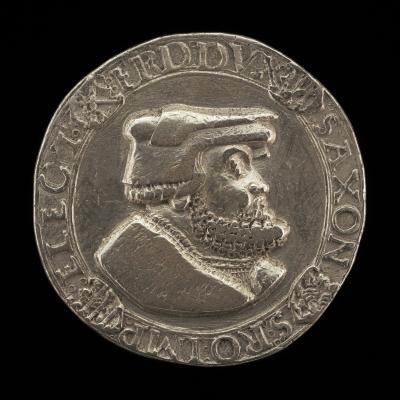 Image for Friedrich III the Wise, 1463-1525, Duke and Elector of Saxony 1486 [obverse]; Cross within a Circle [reverse]
