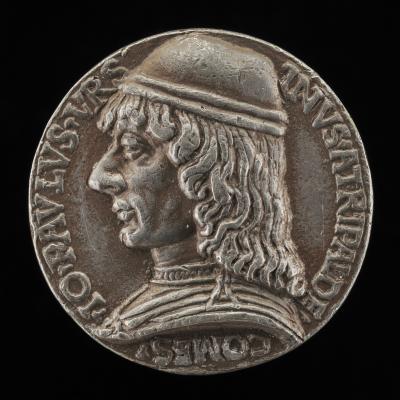 Image for Giovanni Paolo Orsini, 1450/1455-1502, Count of Atripaldi 1486 [obverse]; Orsini on Horseback [reverse]