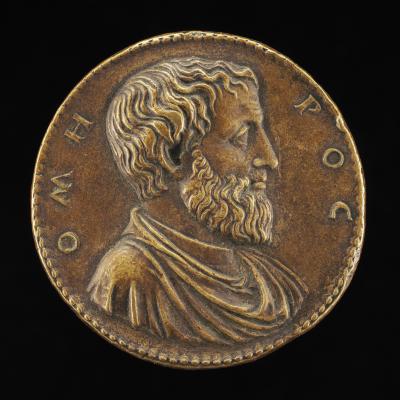 Image for Homer [obverse]; Armed Man with Other Figures [reverse]