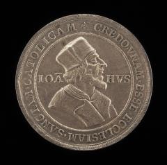 Image for John Huss Centenary Medal [obverse]; John Huss Centenary Medal [reverse]