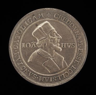 Image for John Huss Centenary Medal [obverse]; John Huss Centenary Medal [reverse]