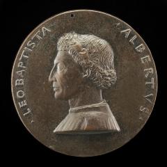 Image for Leone Battista Alberti, 1404-1472, Architect and Writer on Art and Science [obverse]; Winged Human Eye [reverse]