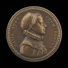 Image for Mary Stuart, 1542-1587, Queen of Scots [obverse]; Inscription [reverse]