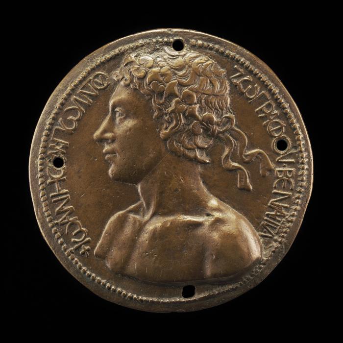 Image for Self-Portrait [obverse]; The Artist with the Genius of Death [reverse]