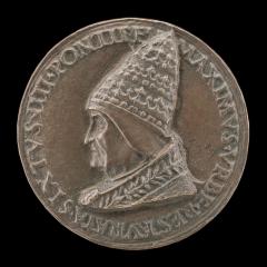Image for Sixtus IV (Francesco della Rovere, 1414-1481), Pope 1471 [obverse]; The Pope in Audience [reverse]