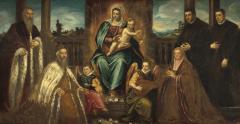 Image for Doge Alvise Mocenigo and Family before the Madonna and Child