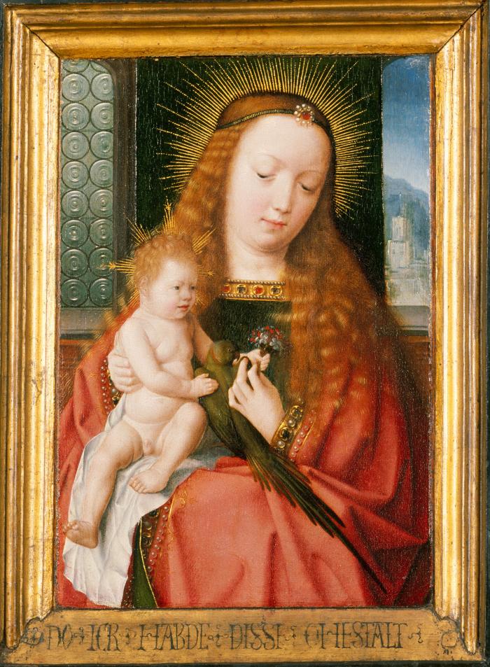 Image for The Madonna and Child with a Member of the Hillensberger Family
