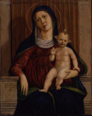 Image for Madonna and Child Enthroned