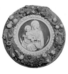 Image for Madonna and Child in fruit frame