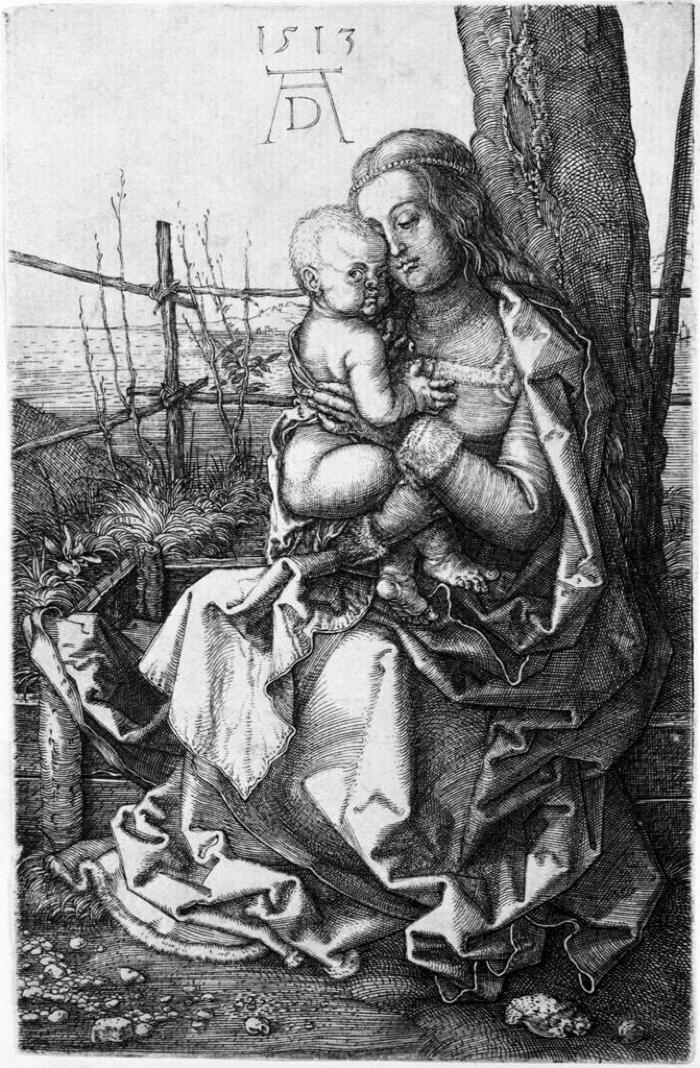 Image for The Virgin and Child Seated by a Tree