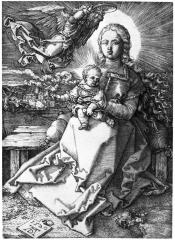 Image for The Virgin and Child Crowned by One Angel