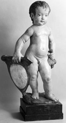 Image for Standing Putto Holding a Shield