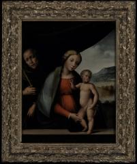 Image for Madonna and Child with Saint Francis