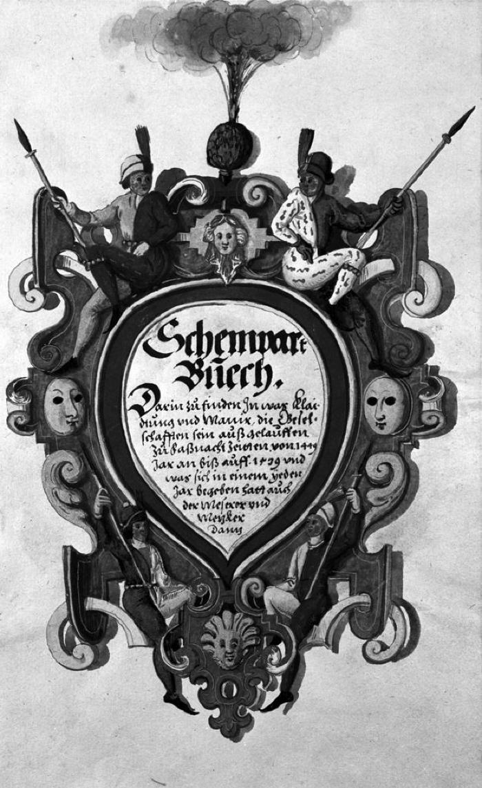 Image for Schonbartbuch. 16th Century Illuminated Manuscript
