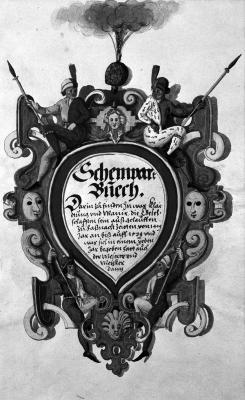 Image for Schonbartbuch. 16th Century Illuminated Manuscript