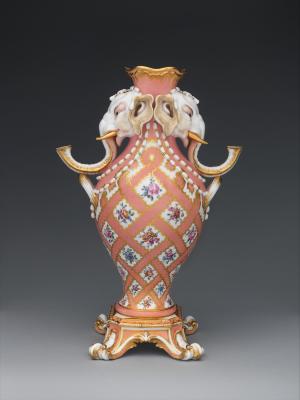 Image for Vase (vase à tête d'éléphant) (one of a pair)