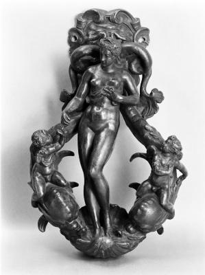 Image for Door-knocker with a Naked Female Figure Facing to the Left
