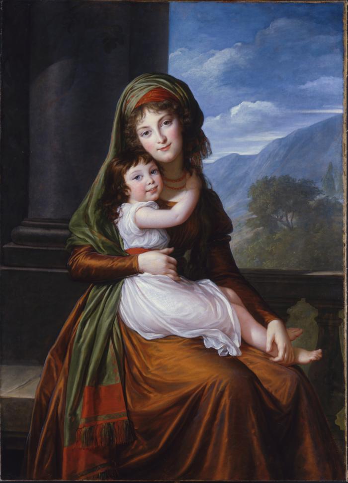 Image for The Countess von Schönfeld with Her Daughter