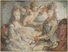 Image for Louis XVI and Marie-Antoinette Crowned by Love