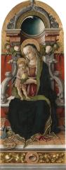 Image for Madonna and Child Enthroned with Donor