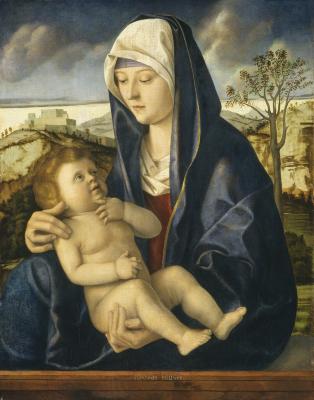 Image for Madonna and Child in a Landscape