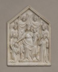 Image for Madonna and Child with Queen Sancia, Saints, and Angels