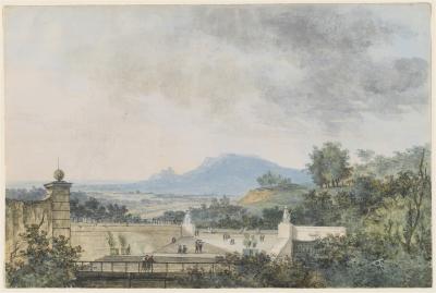Image for Panoramic View across a Terraced Park