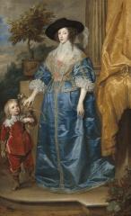 Image for Queen Henrietta Maria with Sir Jeffrey Hudson