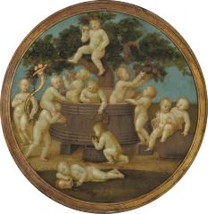 Image for Putti with a Wine Press